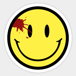 Watchmen Comedian's Badge Sticker